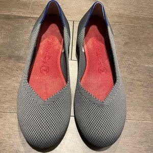 Rothy’s round toe flats- 7.5 Charcoal